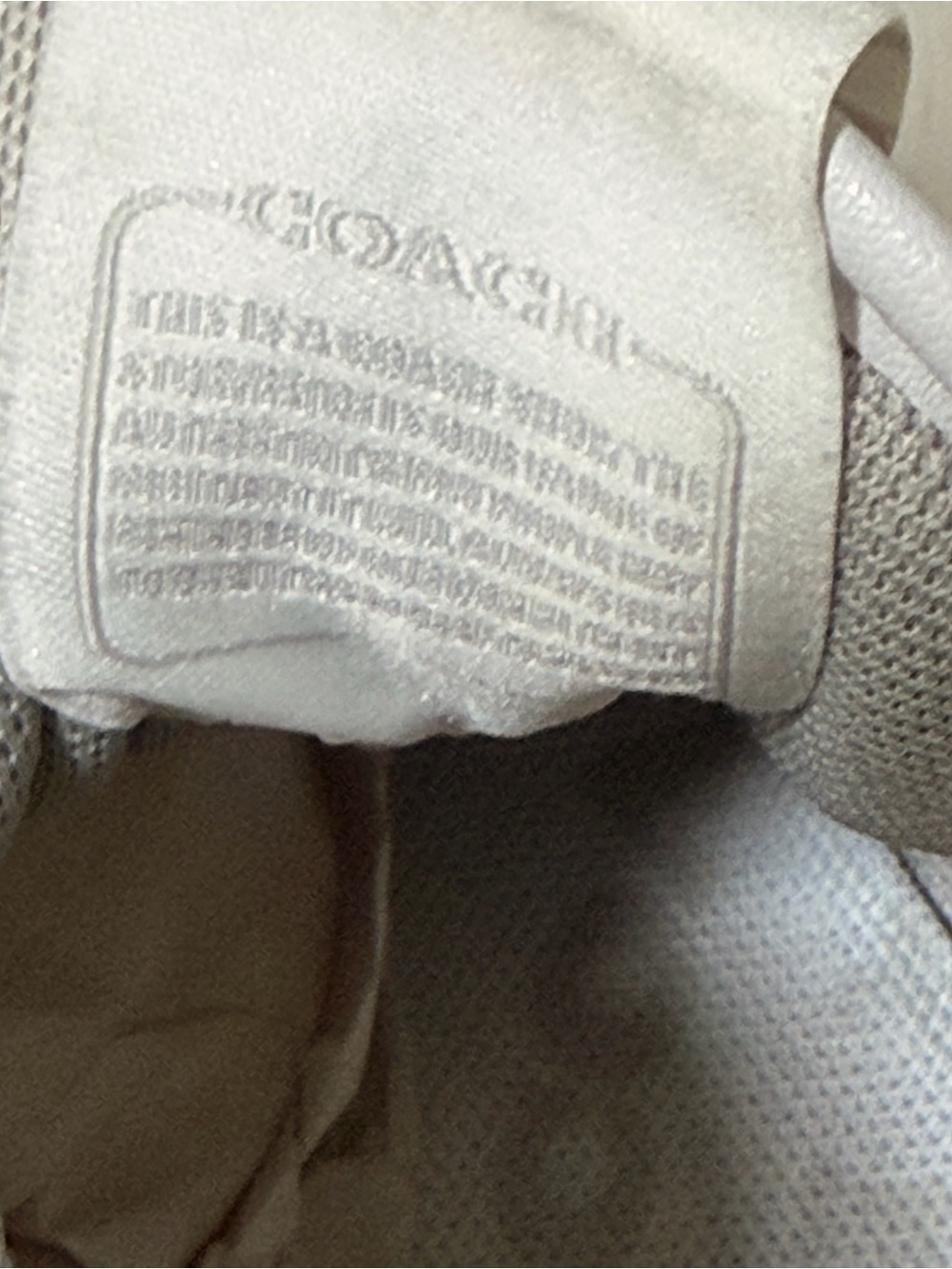 Coach Soho CAQ25 White Leather Sneakers Size 8.5B Gently Used - Picture 11 of 12